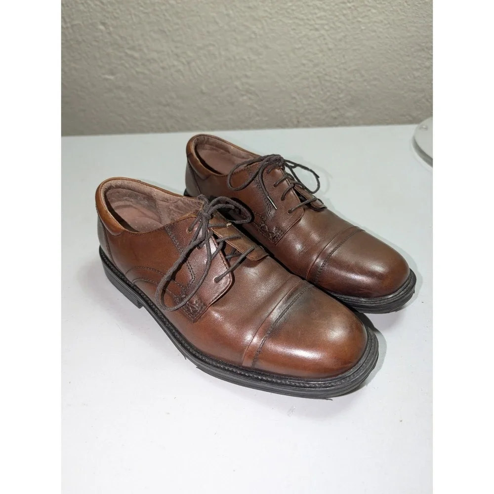 Bostonian 24476 Men's Brown Oxford Shoes Size 8.5‎ M